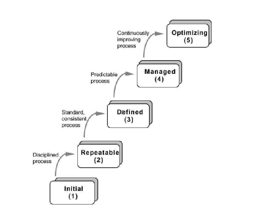 Figure 1. Maturity framework with five levels